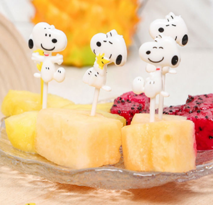 Snack Attack Puppy Dessert Forks - 8 Pieces