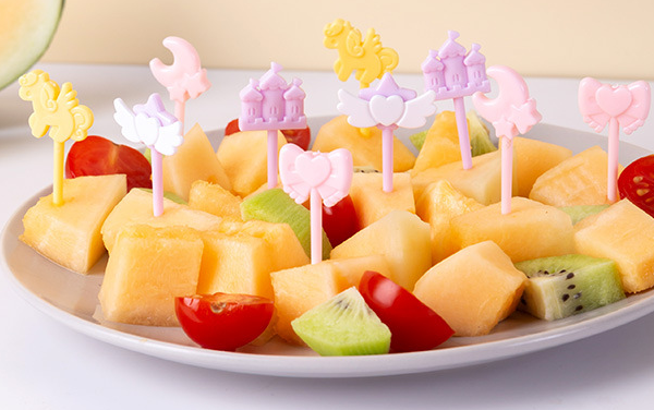 Snack Attack Unicorn & Castle Dessert Forks - 10 Pieces