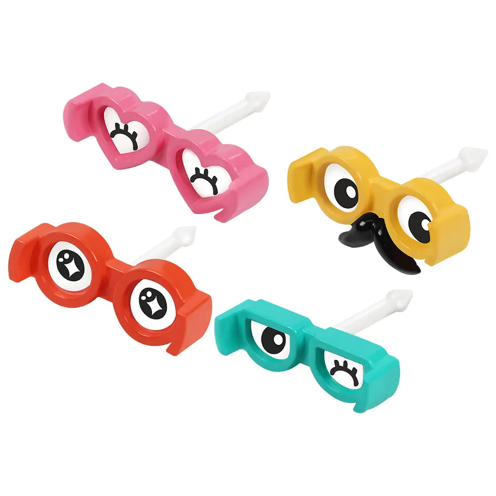 Snack Attack Goggles Dessert Forks - 8 Pieces