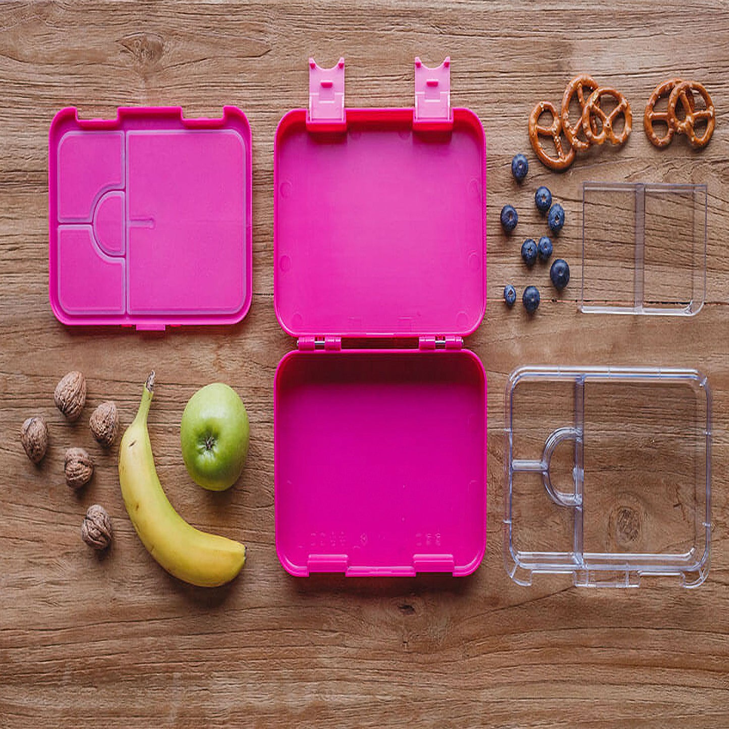 Snack Attack Bento Lunch Box For Kid Purple Mermaid