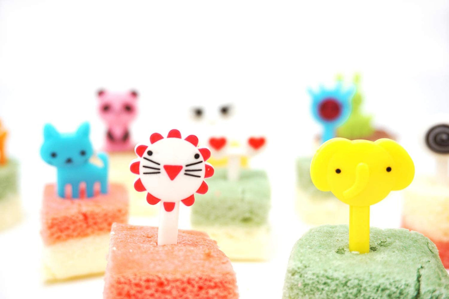 Snack Attack Animal Dessert Forks - 10 Pieces