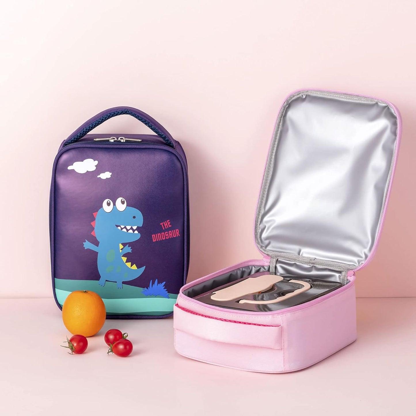 Snack Attack Dino Space Insulated Lunch Bag