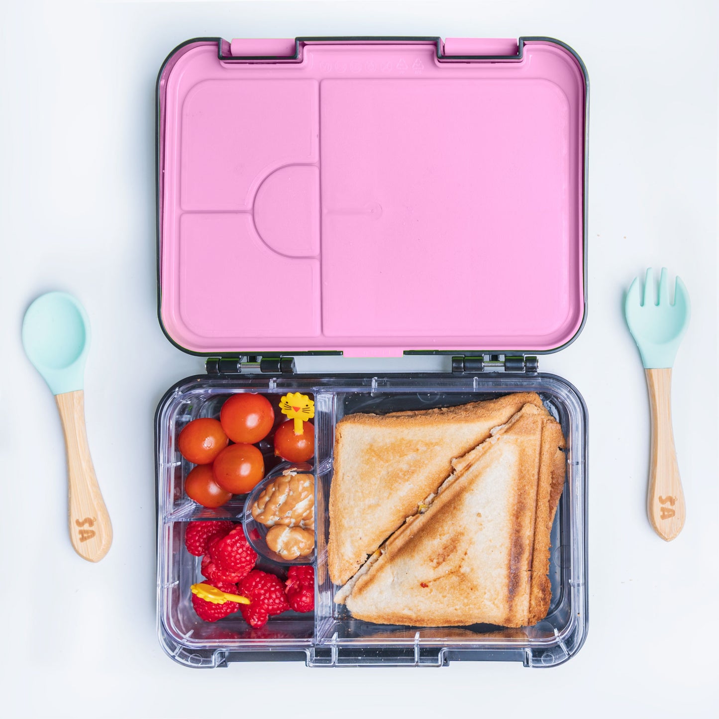 Snack Attack Kids Bento Box – Black Mermaid