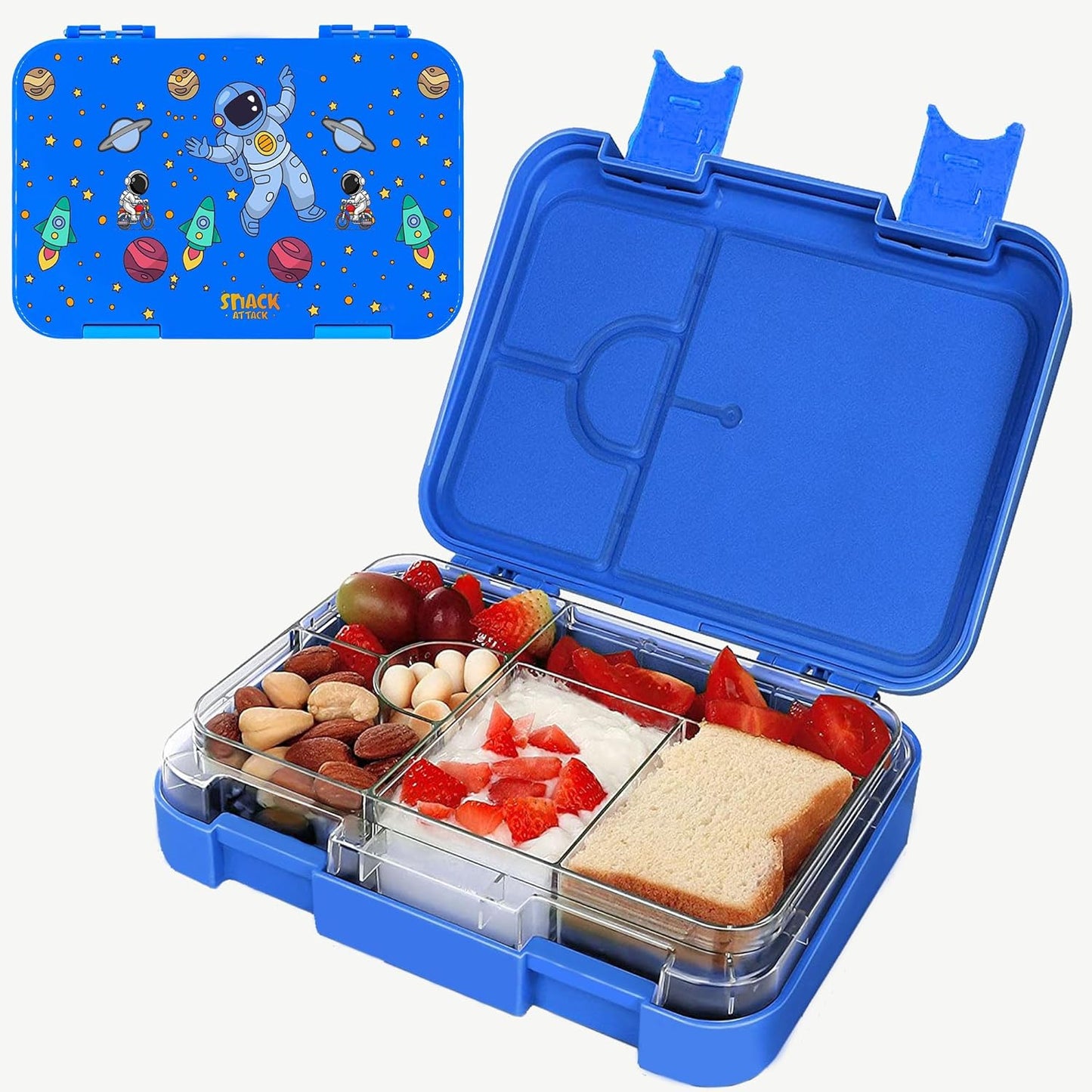 Snack Attack Bento Lunch Box For Kid Astro Theme