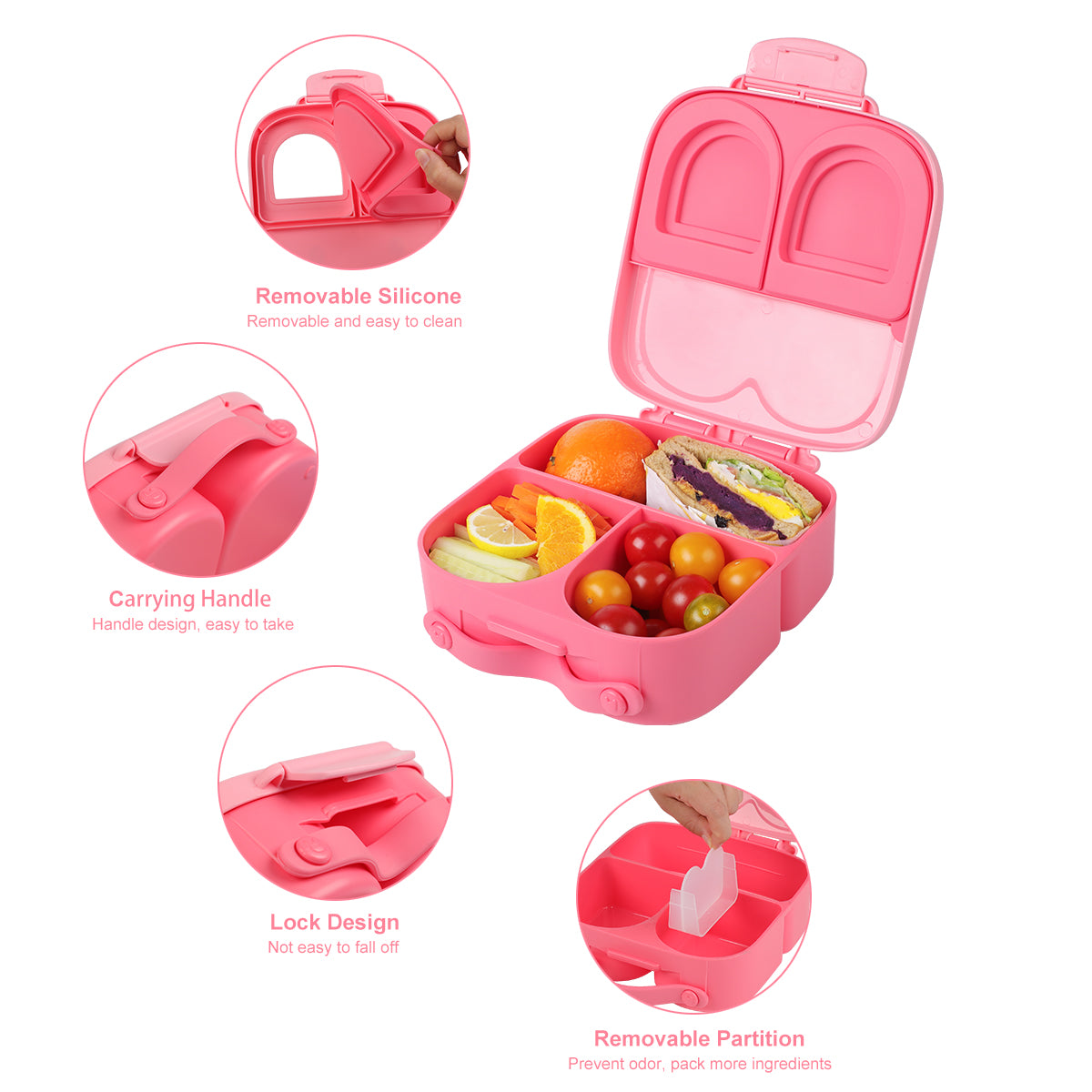Snack Attack™ Kids Bunny Bento Lunch Box