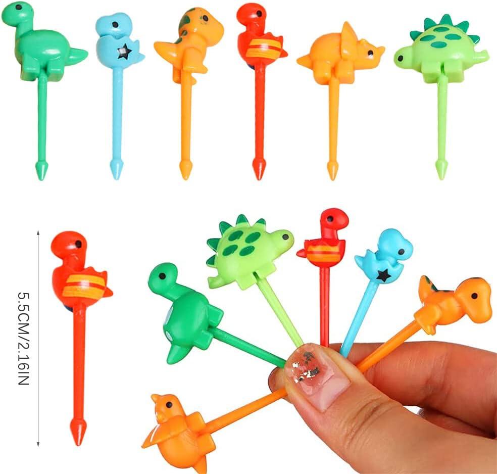 Snack Attack Dinosaur Style Food Pickers for Kids