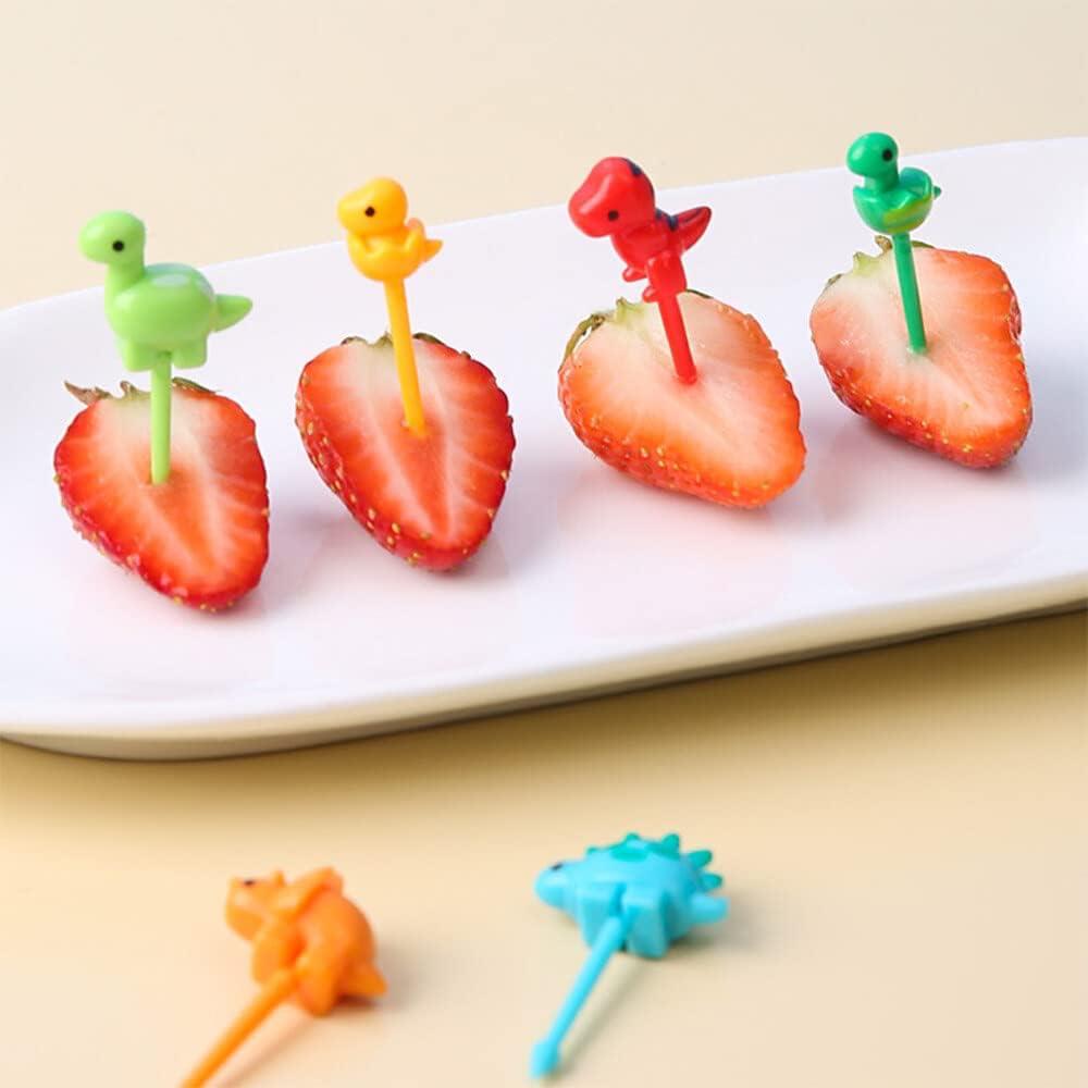 Snack Attack Dinosaur Style Food Pickers for Kids