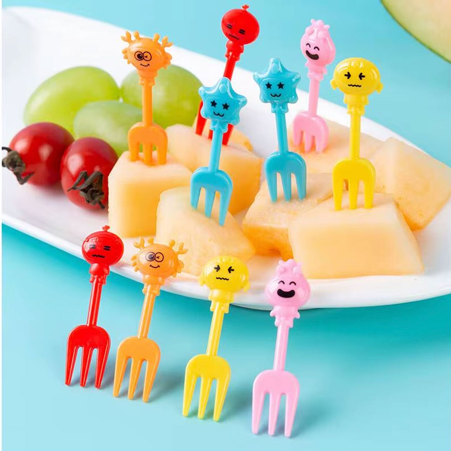 Snack Attack Frog Dessert Forks - 10 Pieces
