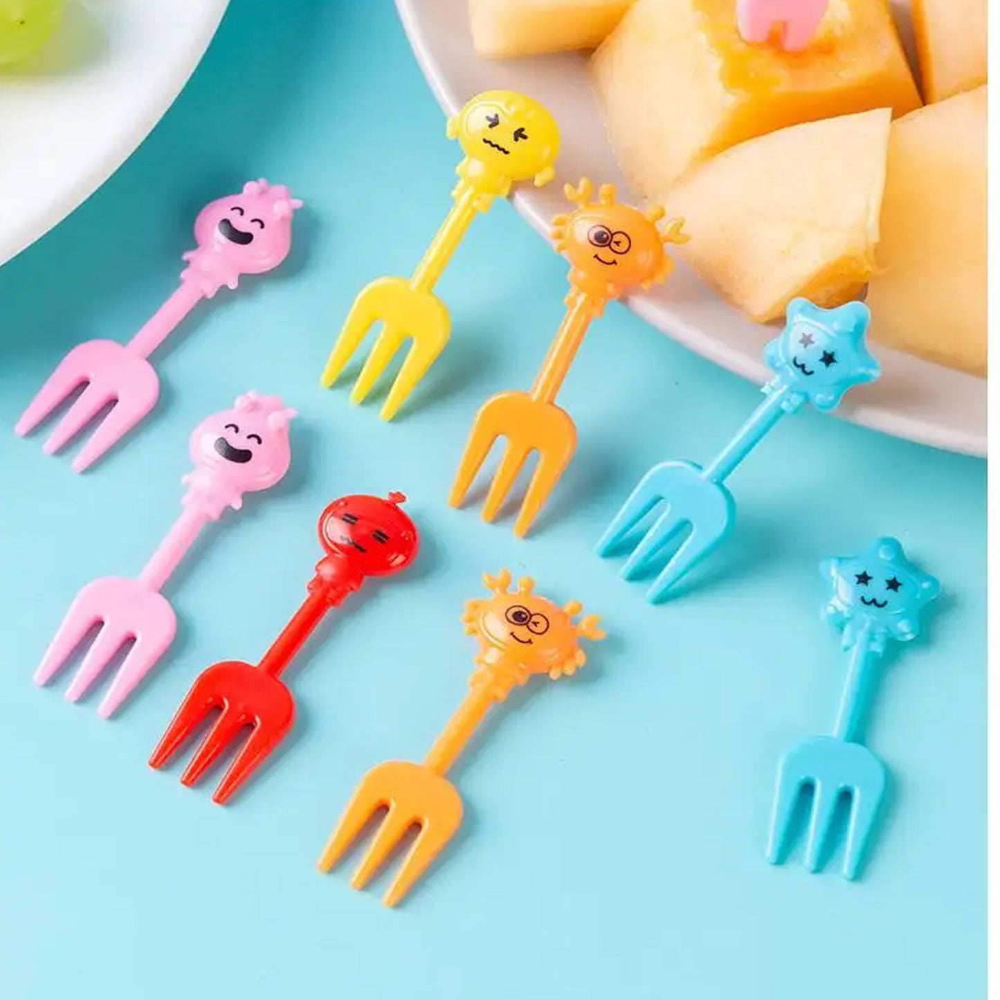 Snack Attack Frog Dessert Forks - 10 Pieces