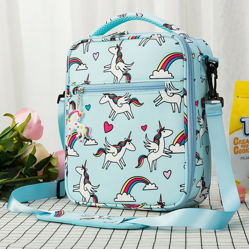 Aqua Unicorn Kids' Lunch Bag - Snack Attack