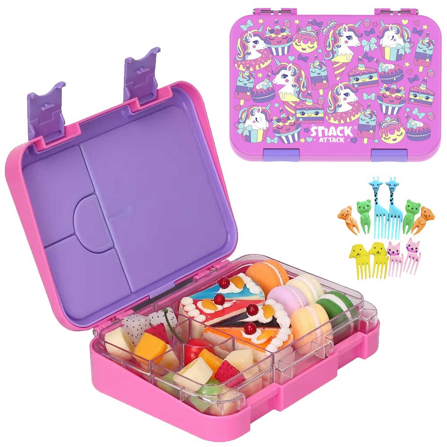 Bento Lunch Box – Space Midnight Black