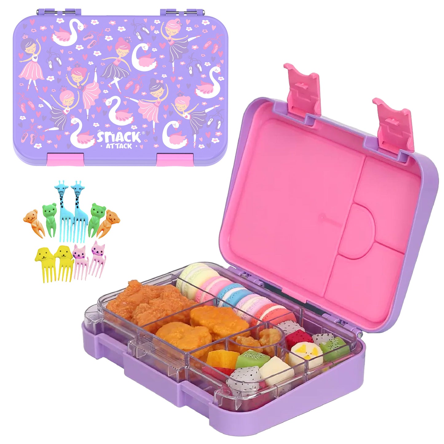 Bento Lunch Box – Space Midnight Black