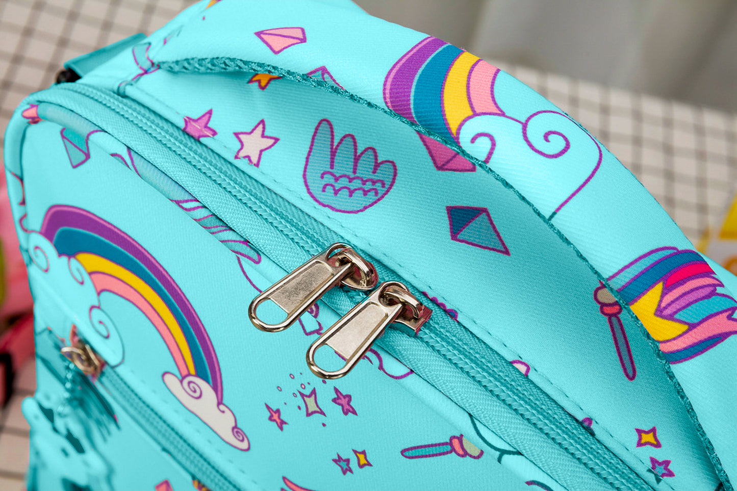 Aqua Unicorn Kids' Lunch Bag - Snack Attack
