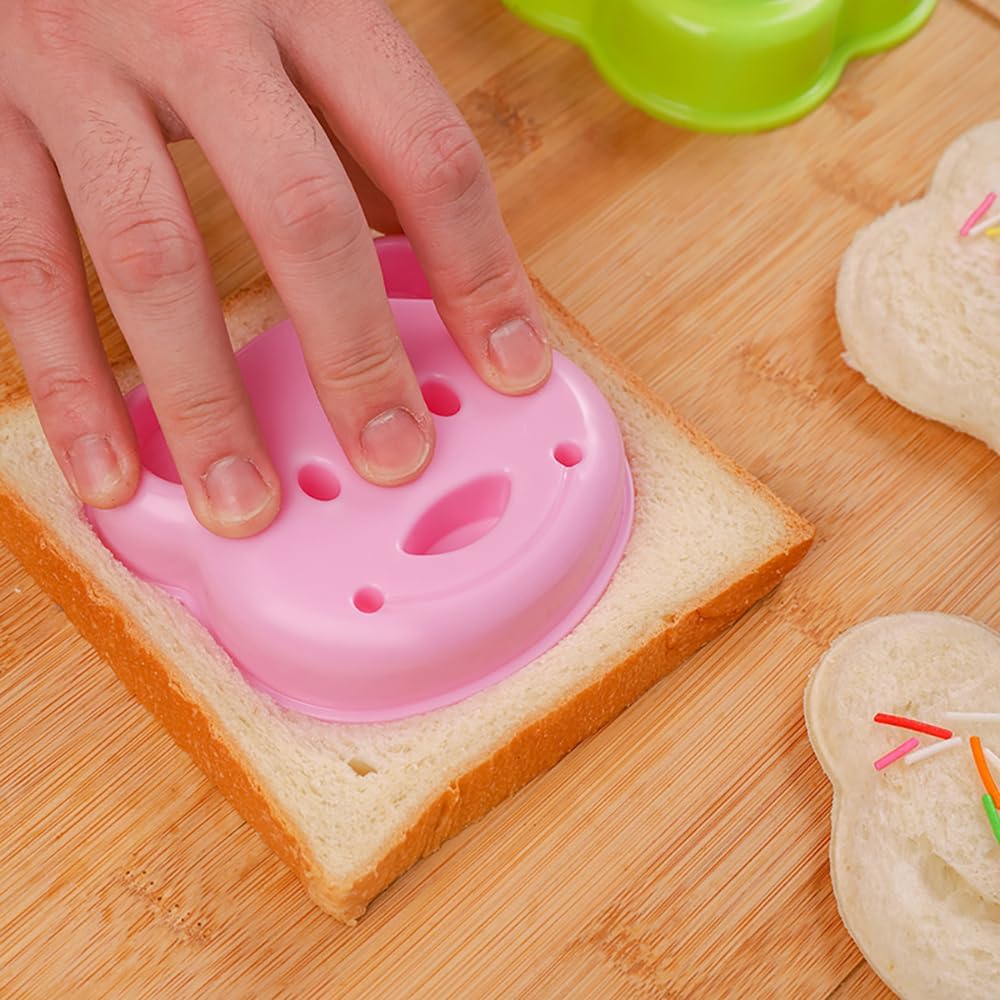 Snack Attack Mini Sandwich Cutters - 4 Pack