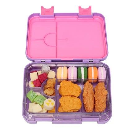 Pink Cupcake Bento Lunch Box – 4/6 Compartments