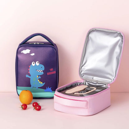 Snack Attack Dino Space Insulated Lunch Bag