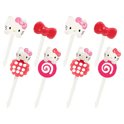 Snack Attack Hello Kitty Dessert Forks - 8 Pieces