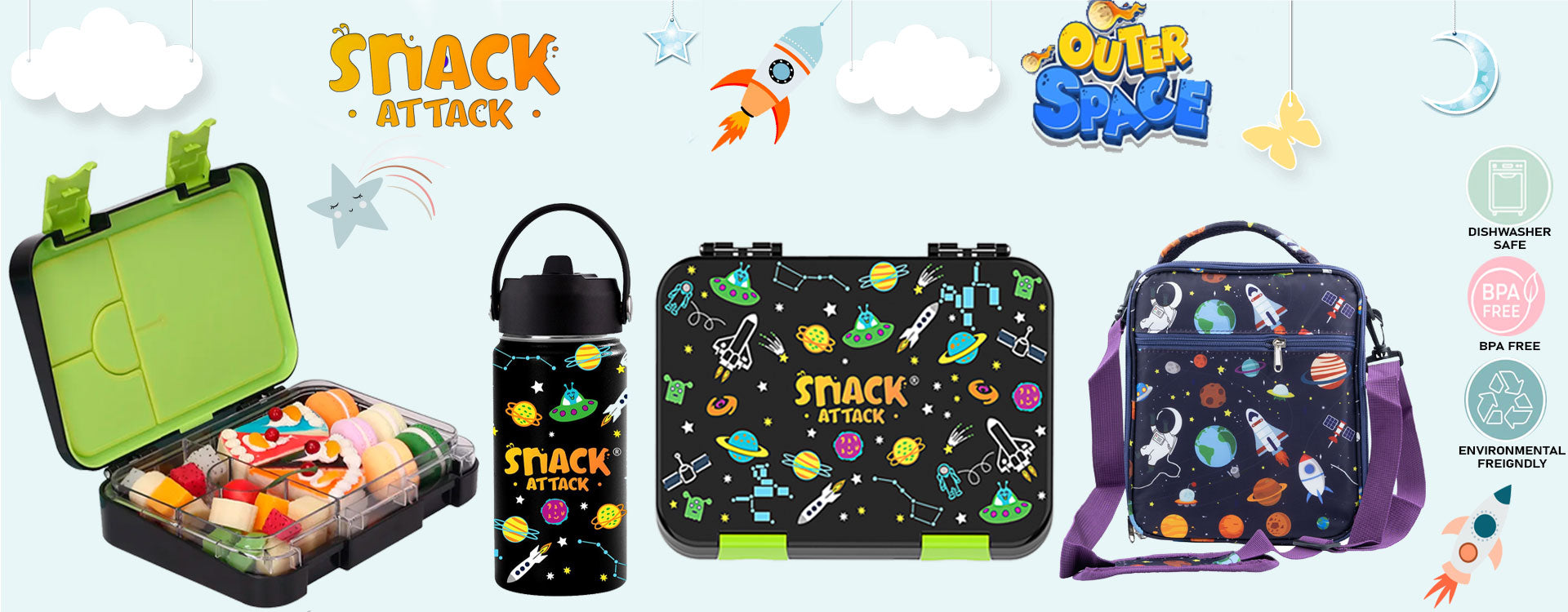 Lunch Bags Kids by Snack Attack Insulated Lunch Boxes Bag Girls
