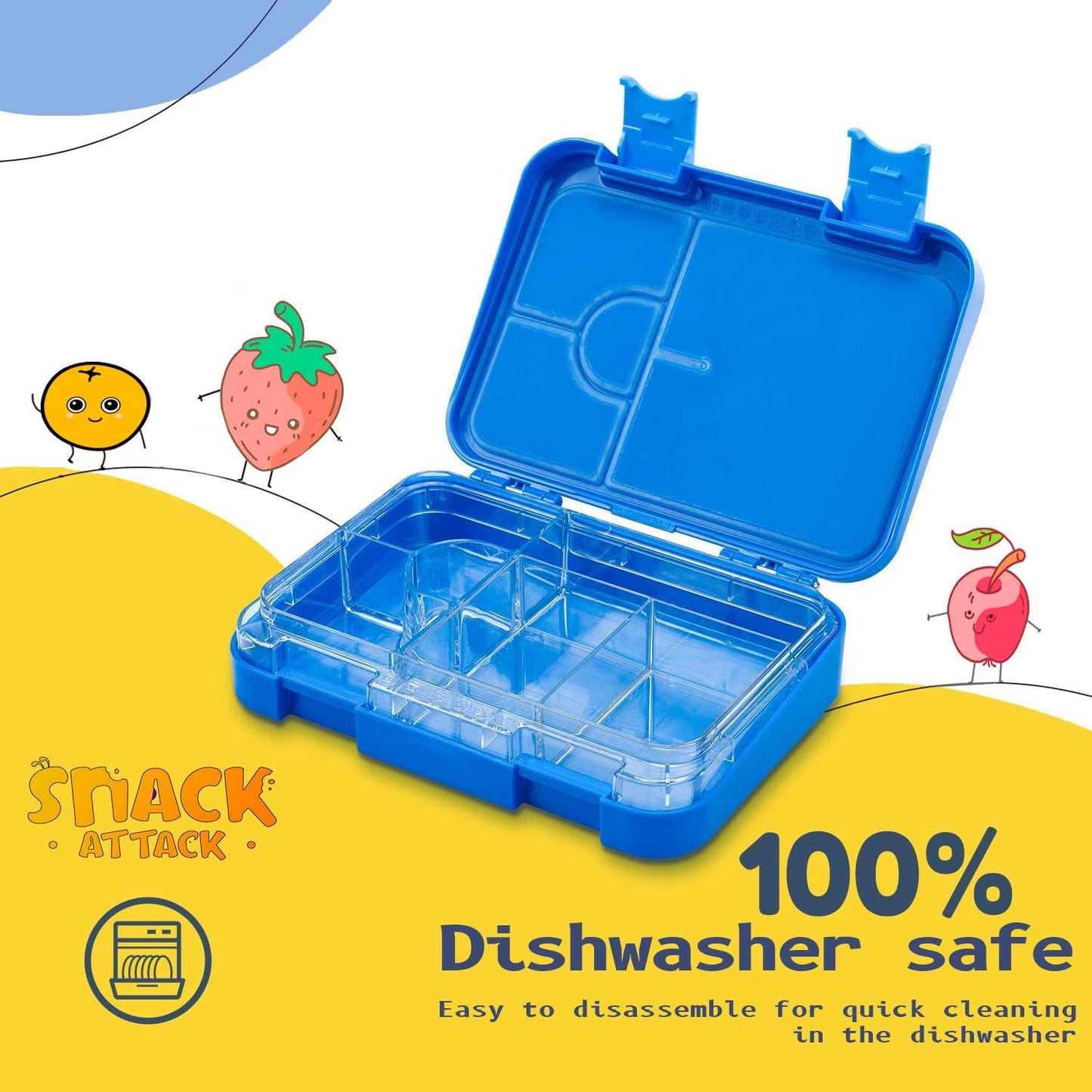 Snack Attack Bento Lunch Box For Kid Astro Theme