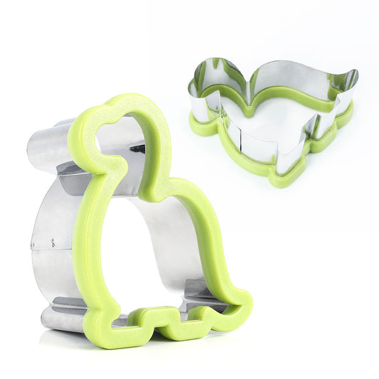Dinosaur Cookie Cutters Set – Stainless Steel Molds