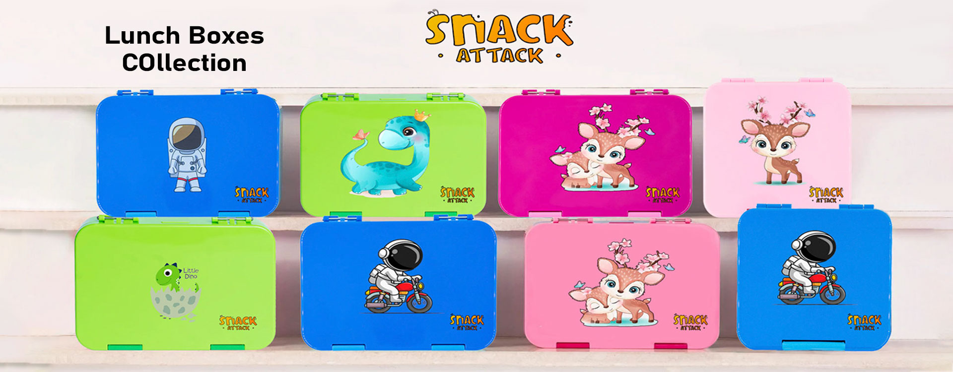 Snack Attack Premium Lunch Boxes –