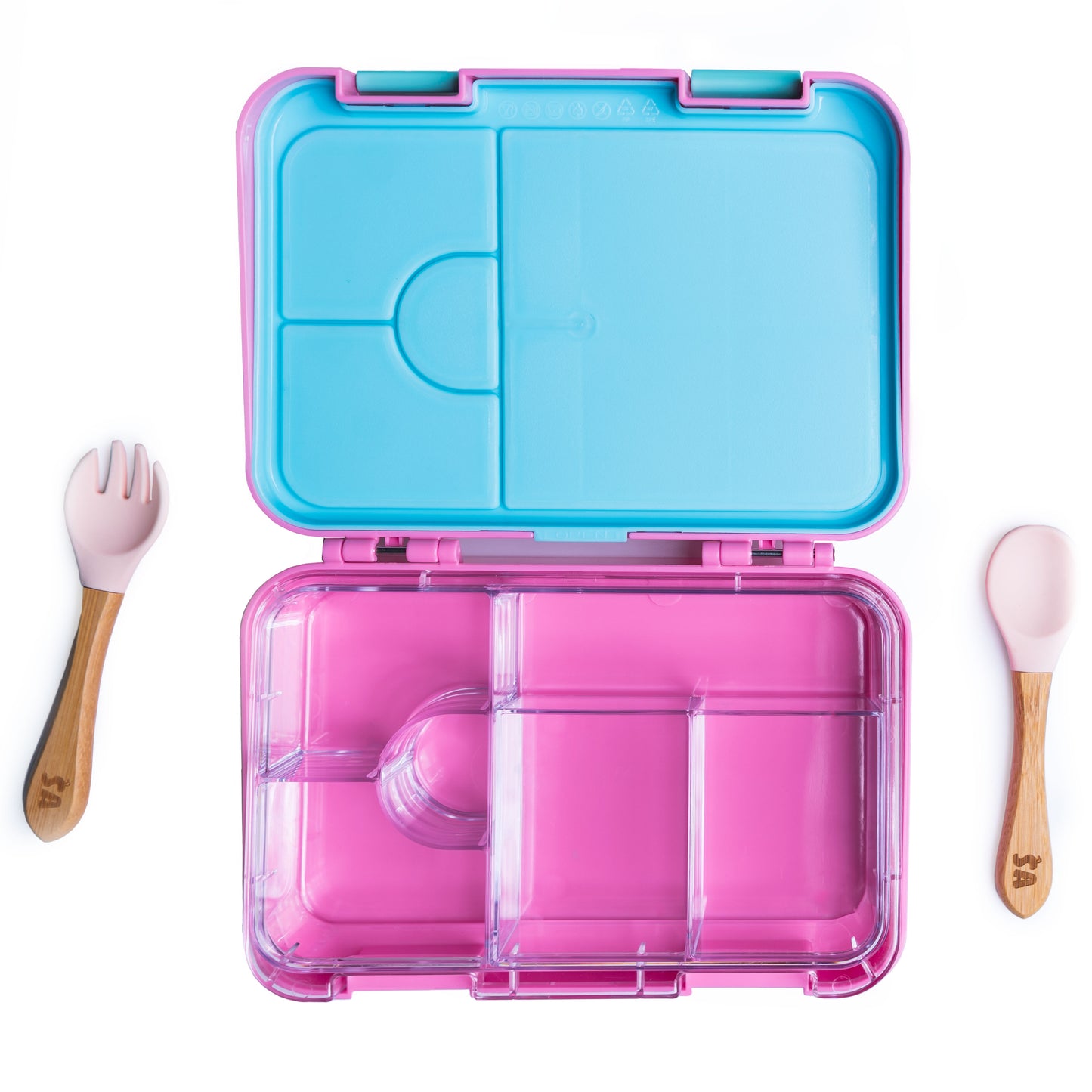 Pink Cupcake Bento Lunch Box – 4/6 Compartments