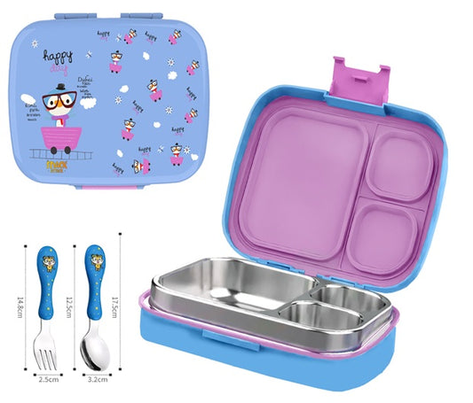 Leakproof Presto Stainless Steel Ultimate Bento-Style Lunch Box for Kids