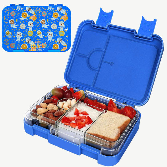 Lunch Box for Kids – 4/6 Compartments Astro Beer theme