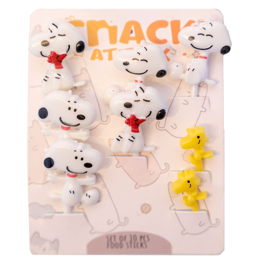 Snack Attack Puppy Dessert Forks - 8 Pieces