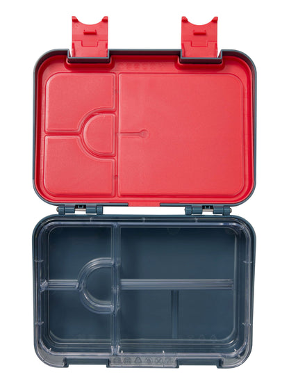 Snack Attack Bento Lunch Box For Kid  Brown Train Color