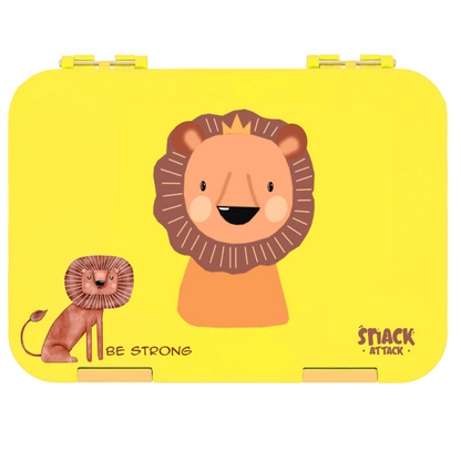 Lion Lunch Box – Yellow, Convertible