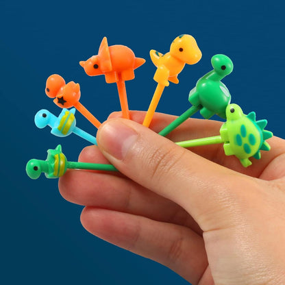 Snack Attack Dinosaur Style Food Pickers for Kids