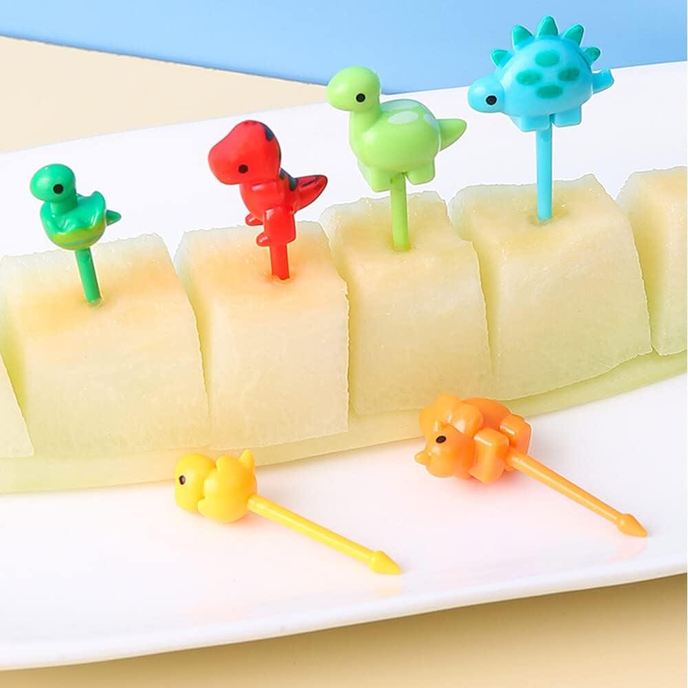 Snack Attack Dinosaur Style Food Pickers for Kids