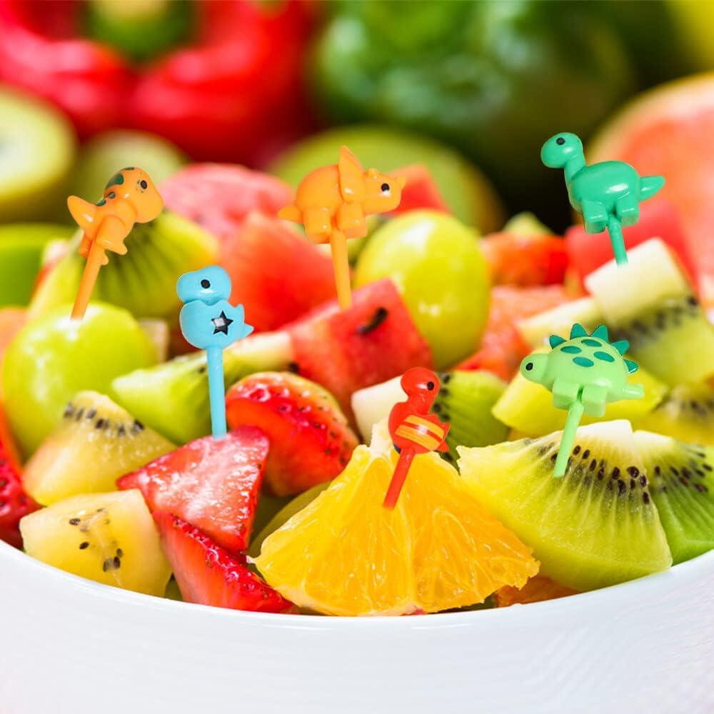 Snack Attack Dinosaur Style Food Pickers for Kids