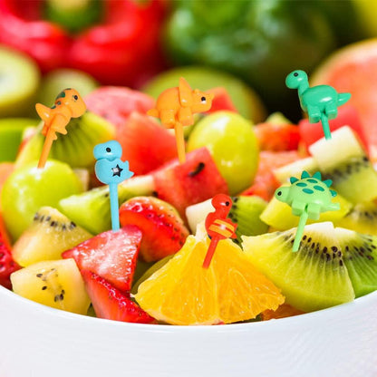 Snack Attack Dinosaur Style Food Pickers for Kids