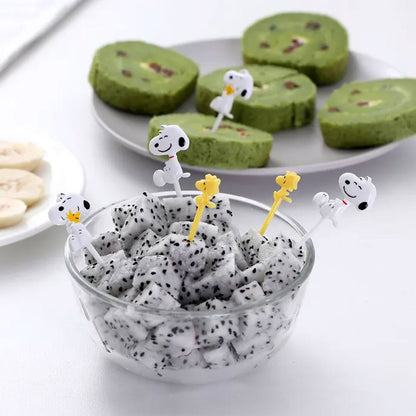 Snack Attack Puppy Dessert Forks - 8 Pieces
