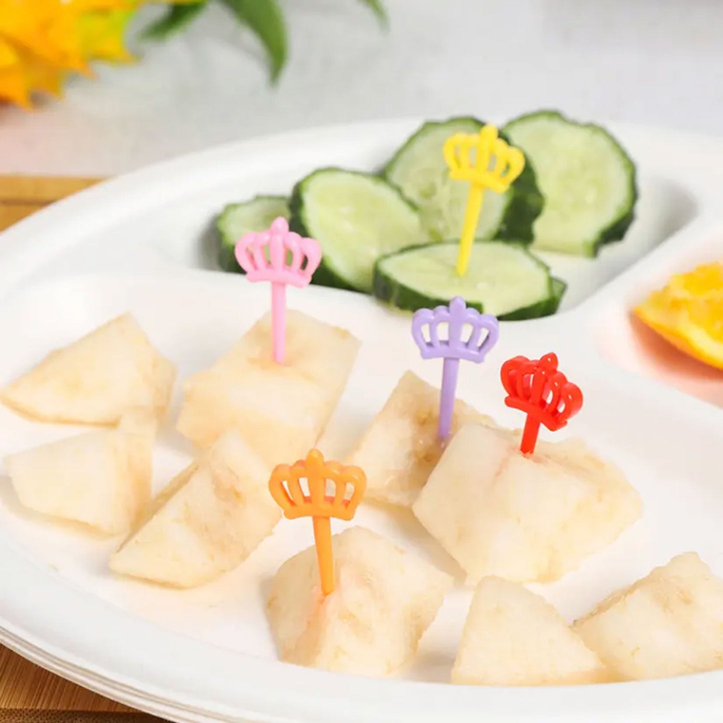 Snack Attack Flamingoo Dessert Forks - 10 Pieces