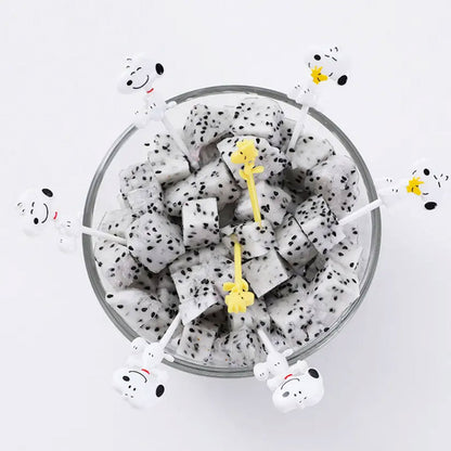 Snack Attack Puppy Dessert Forks - 8 Pieces