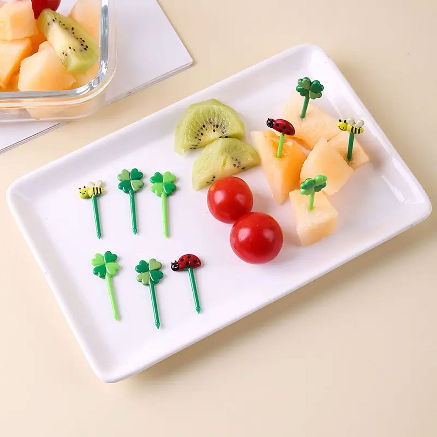 Snack Attack Honey Bee Dessert Forks - 10 Pieces