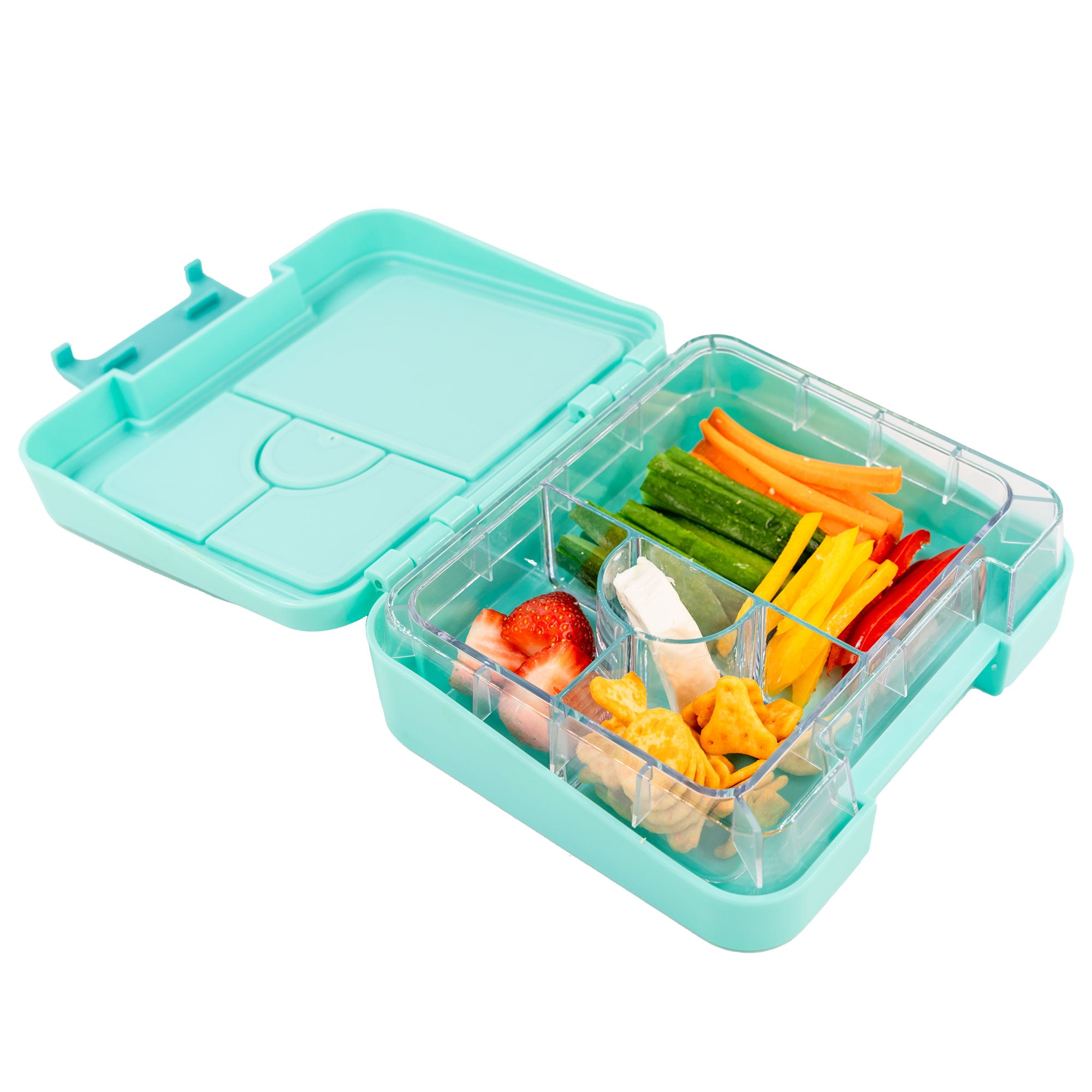 Bento Box Mini Snack Kashmir Aqua for kids Lunch box Food Graded Mater –