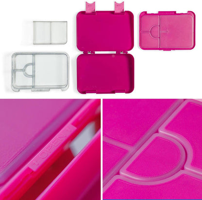 Bijoux Purple Kids Bento Lunch Box – 4/6