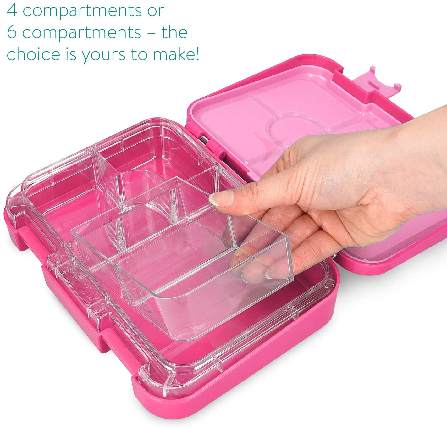 Bijoux Purple Kids Bento Lunch Box – 4/6