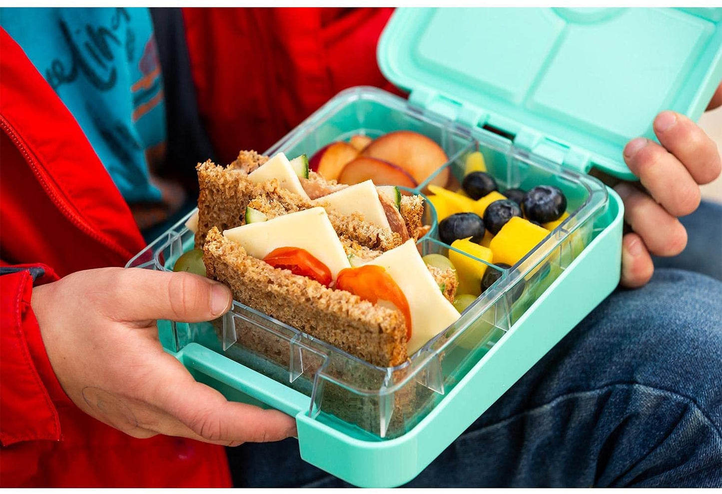 Snack Attack™ Aqua Bento Box