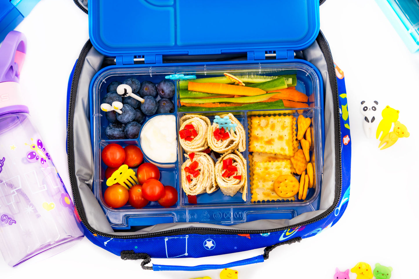 Neptune Blue Kids Bento Lunch Box – 4/6