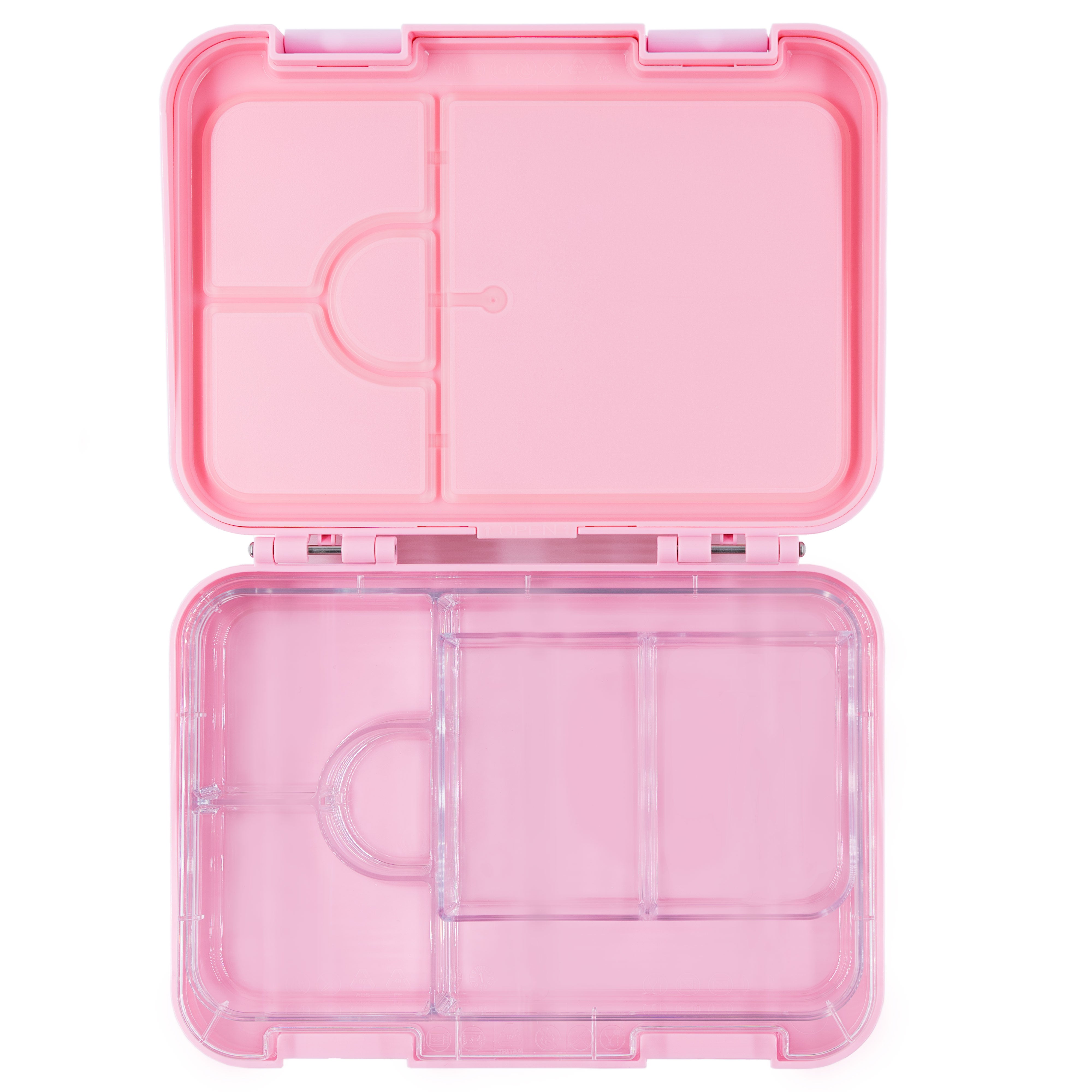 Snack Attack Bento Box or Lunch Box for Kids 4 & 6 Convertible Compartments  | Portion Lunch Box | Food Graded Materials BPA FREE & LEAK PROOF| Made of