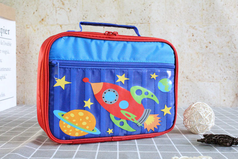 Childrens Insulated Lunch Pack Box Bag Kids Boys Girls School Food