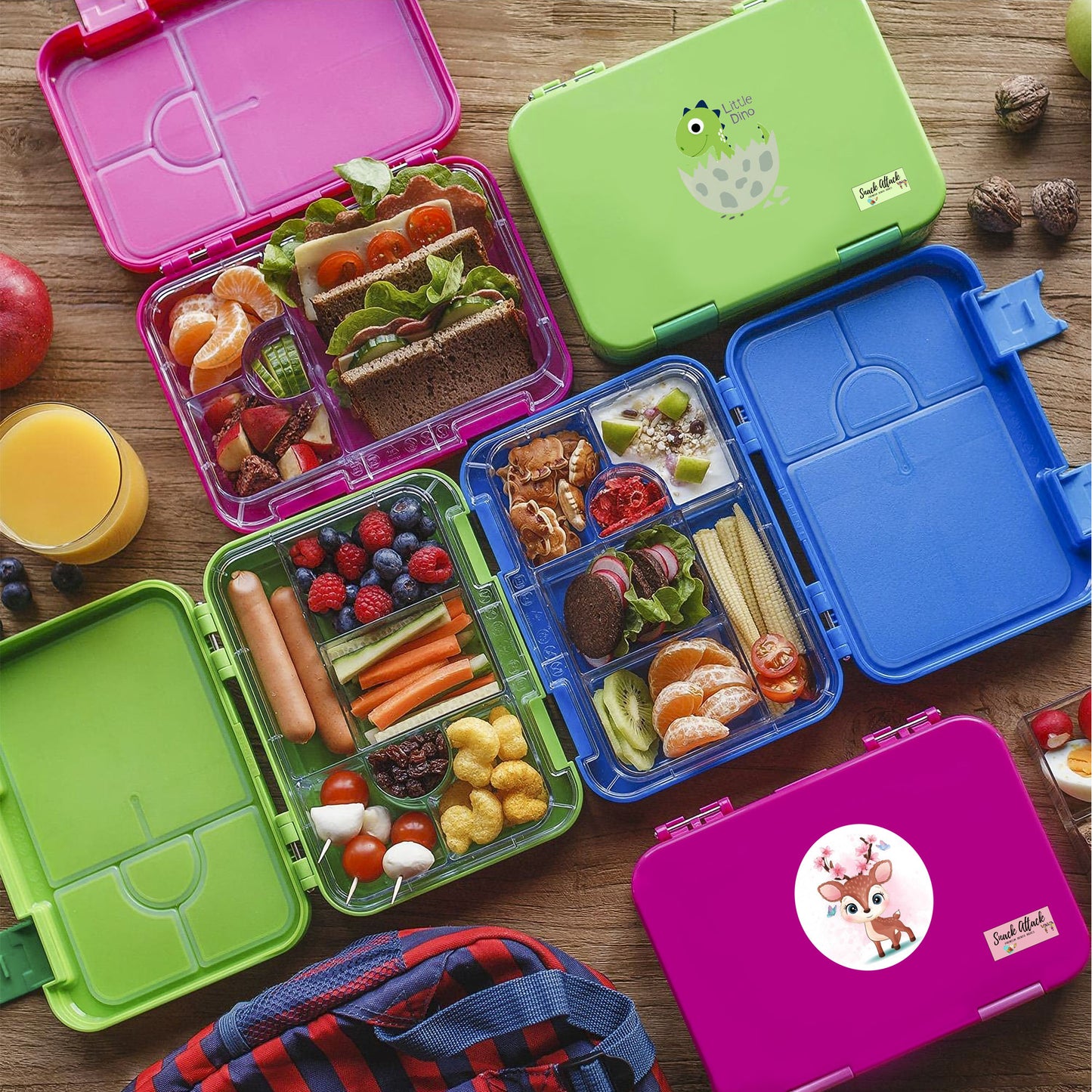Bento Lunch Box – Neptune Blue Spaceman