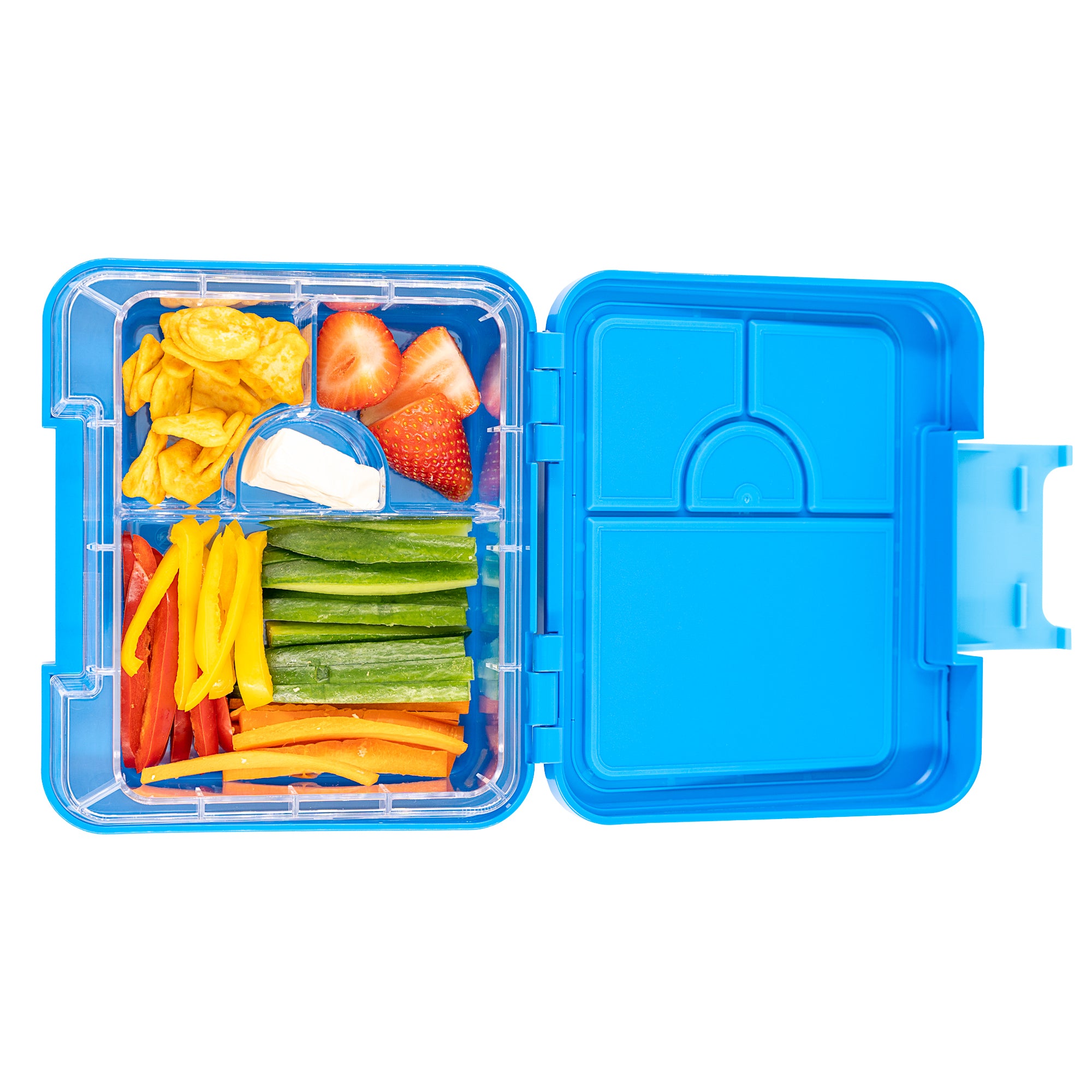 Bento Box Mini Snack Neptune Blue for kids Lunch box Food Graded Materials  BPA FREE & LEAK PROOF| Made of Triton (Neptune Blue Space man) by Snack