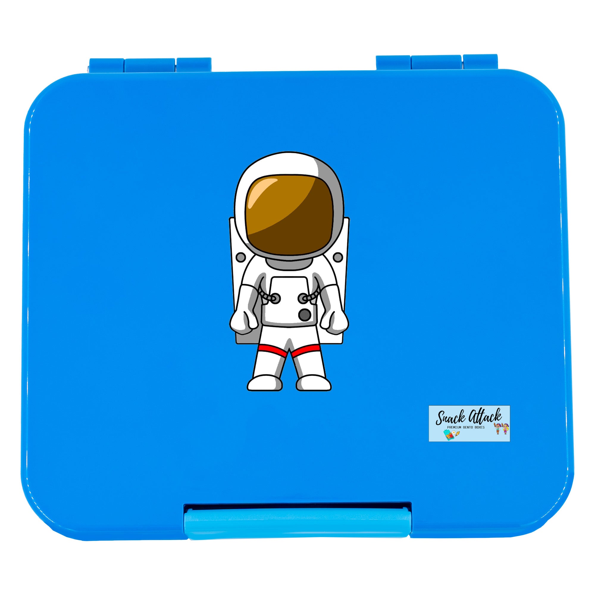 Bento Box Mini Snack Neptune Blue for kids Lunch box Food Graded Materials  BPA FREE & LEAK PROOF| Made of Triton (Neptune Blue Space man) by Snack